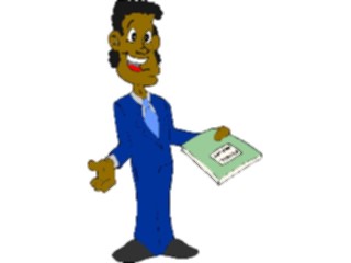 Sticker Custom Preview Image #040012 Business Office Cartoons Report4
