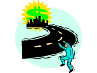 Sticker Custom Preview Image #040022 Business Office Cartoons Roadto Success