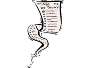 Sticker Custom Preview Image #040251 Business Office Cartoons To Do List