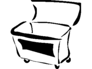 Sticker Custom Preview Image #040258 Business Office Cartoons Trash Dumpster