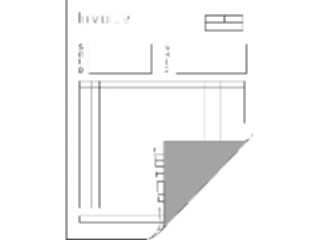 Sticker Custom Preview Image #040446 Business Office Documents Invoice1