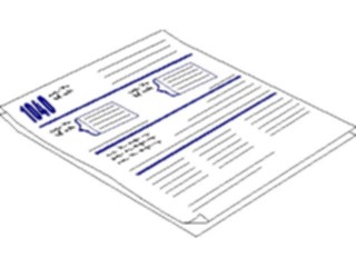 Sticker Custom Preview Image #040449 Business Office Documents I R S Form