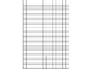 Sticker Custom Preview Image #040459 Business Office Documents Ledger Paper03