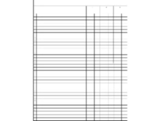 Sticker Custom Preview Image #040461 Business Office Documents Ledger Paper05