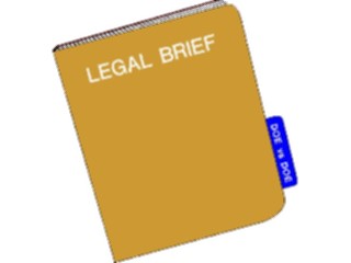 Sticker Custom Preview Image #040476 Business Office Documents Legal Brief1