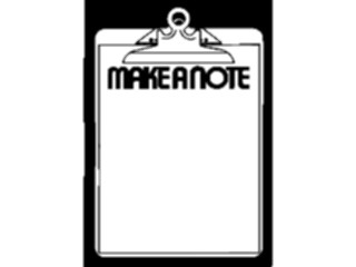 Sticker Custom Preview Image #040491 Business Office Documents Memo Make A Note