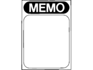 Sticker Custom Preview Image #040492 Business Office Documents Memo Memo1
