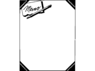 Sticker Custom Preview Image #040494 Business Office Documents Memo Memo3