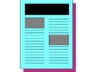 Sticker Custom Preview Image #040508 Business Office Documents Page Layout3