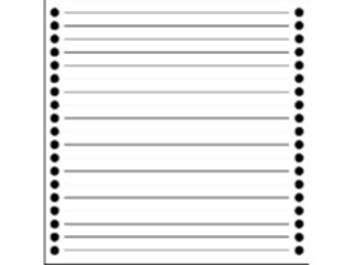 Sticker Custom Preview Image #040511 Business Office Documents Paper Lined