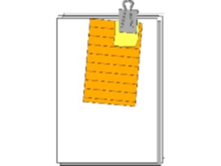 Sticker Custom Preview Image #040513 Business Office Documents Papers2