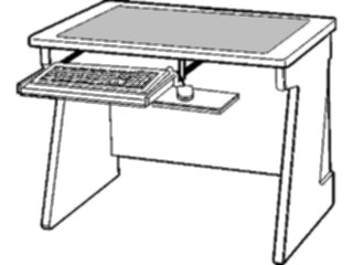 Sticker Custom Preview Image #040614 Business Office Equipment Furniture Computer Desk