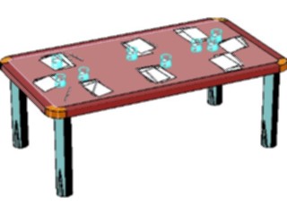 Sticker Custom Preview Image #040618 Business Office Equipment Furniture Conference Table3