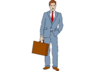 Sticker Custom Preview Image #040821 Business Office People Businessman37