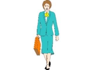 Sticker Custom Preview Image #040956 Business Office People Businesswoman45