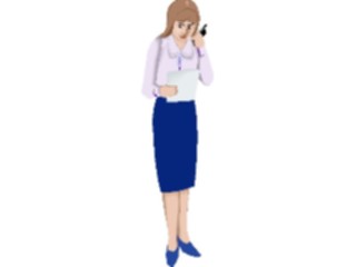 Sticker Custom Preview Image #040961 Business Office People Businesswomanon Cellular2