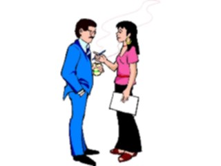 Sticker Custom Preview Image #040976 Business Office People Coffee Break3