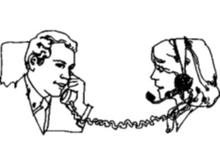 Sticker Custom Preview Image #040986 Business Office People Customer Service2