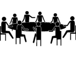 Sticker Custom Preview Image #041085 Business Office People Meeting02