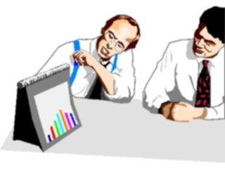 Sticker Custom Preview Image #041087 Business Office People Meeting04