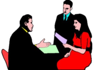 Sticker Custom Preview Image #041093 Business Office People Meeting10