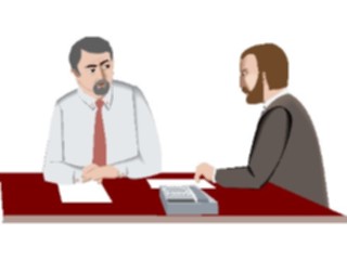 Sticker Custom Preview Image #041098 Business Office People Meeting15