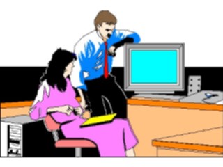 Sticker Custom Preview Image #041114 Business Office People Meeting31