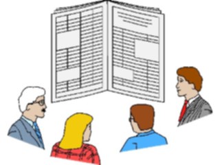Sticker Custom Preview Image #041116 Business Office People News Group