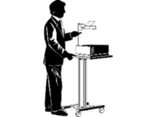 Sticker Custom Preview Image #041126 Business Office People Presenter02