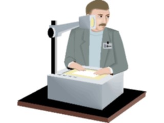 Sticker Custom Preview Image #041133 Business Office People Presenter09