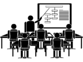 Sticker Custom Preview Image #041152 Business Office People Seminar1