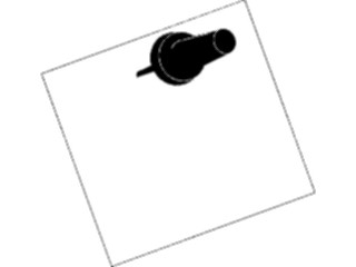 Sticker Custom Preview Image #041576 Business Office Supplies Note Thumbtack