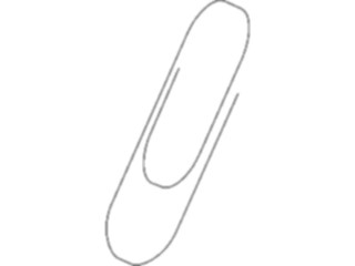 Sticker Custom Preview Image #041610 Business Office Supplies Paper Clip05