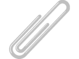 Sticker Custom Preview Image #041611 Business Office Supplies Paper Clip06