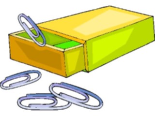 Sticker Custom Preview Image #041629 Business Office Supplies Paper Clips3