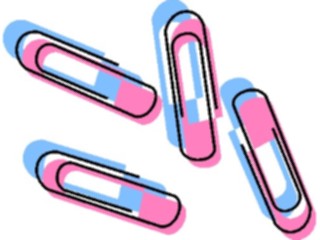Sticker Custom Preview Image #041630 Business Office Supplies Paper Clips4