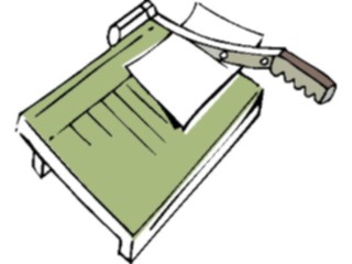Sticker Custom Preview Image #041632 Business Office Supplies Paper Cutter1