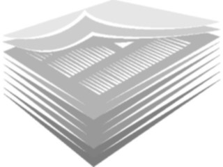 Sticker Custom Preview Image #041648 Business Office Supplies Paper Stack