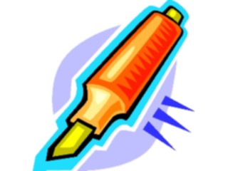Sticker Custom Preview Image #041691 Business Office Supplies Pen Highlighter6