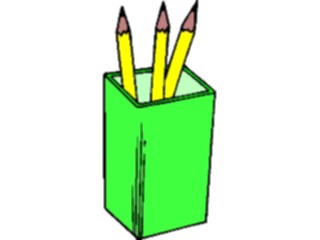 Sticker Custom Preview Image #041734 Business Office Supplies Pencil Cup5