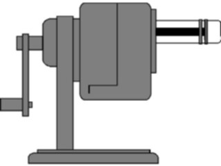 Sticker Custom Preview Image #041744 Business Office Supplies Pencil Sharpener01