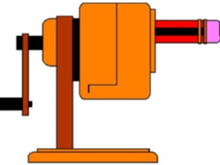 Sticker Custom Preview Image #041745 Business Office Supplies Pencil Sharpener02