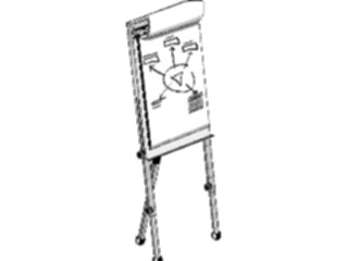 Sticker Custom Preview Image #041767 Business Office Supplies Presentation Easel