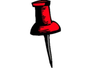 Sticker Custom Preview Image #041773 Business Office Supplies Push Pin05