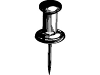 Sticker Custom Preview Image #041774 Business Office Supplies Push Pin06