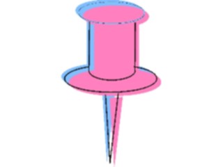 Sticker Custom Preview Image #041781 Business Office Supplies Push Pin13