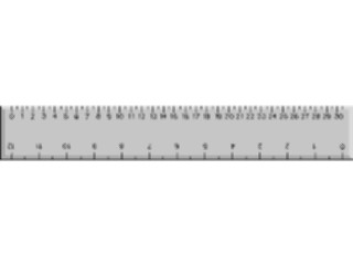 Sticker Custom Preview Image #041808 Business Office Supplies Ruler