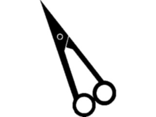 Sticker Custom Preview Image #041809 Business Office Supplies Scissors01