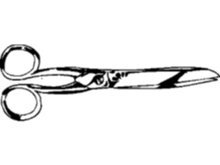 Sticker Custom Preview Image #041810 Business Office Supplies Scissors02