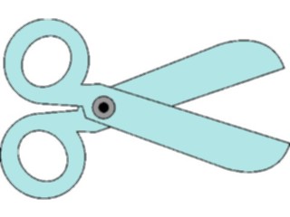 Sticker Custom Preview Image #041814 Business Office Supplies Scissors06